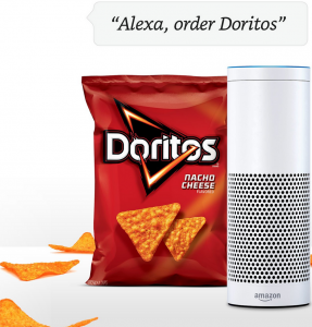 Alexa can even order food 