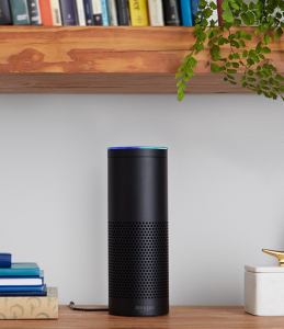 The Amazon Echo does not look out of place in any setting